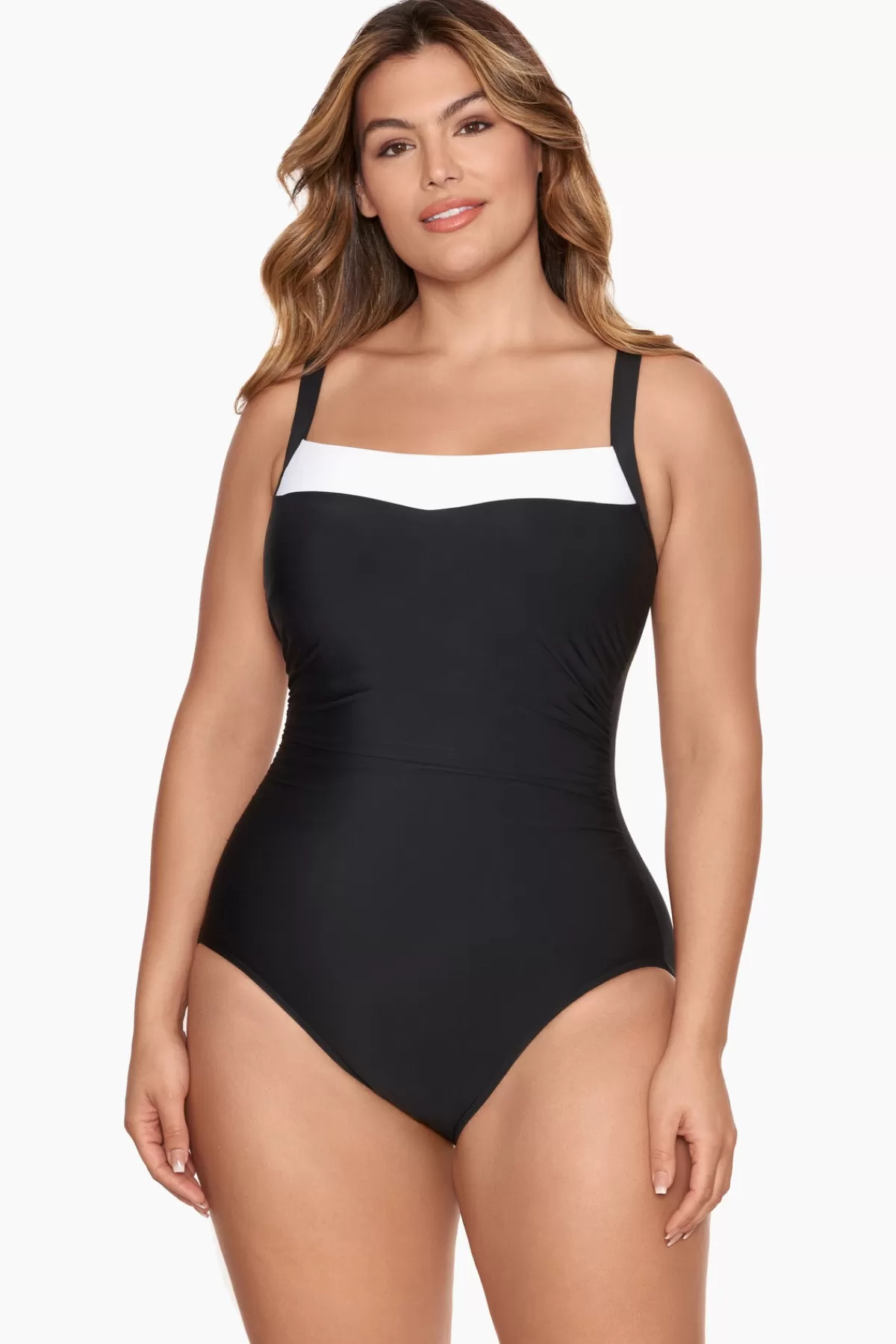 Miraclesuit Colorblock Kara One Piece Swimsuit Dd-Cup | Women One Piece