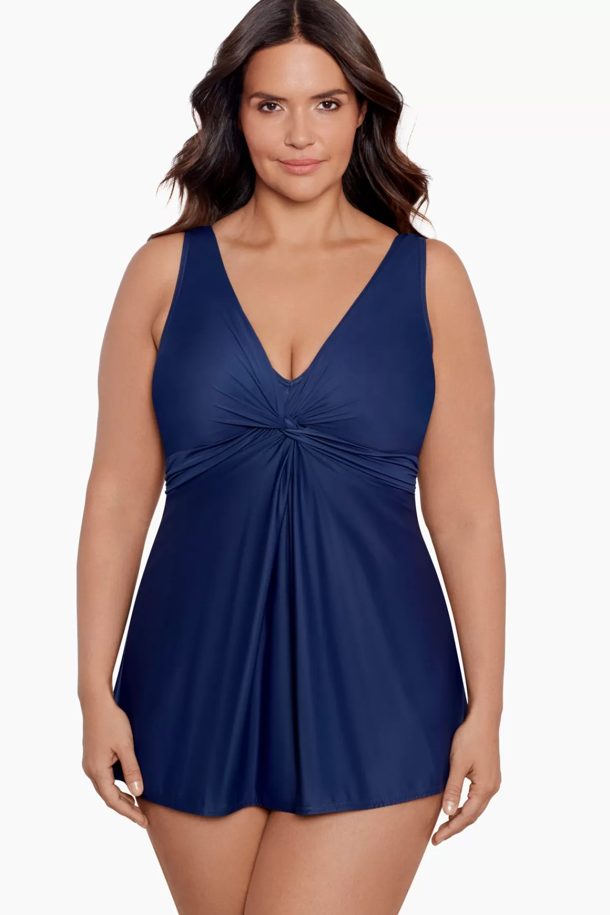 Miraclesuit Plus Size Must Haves Marais One Piece Swim Dress | Women One Piece