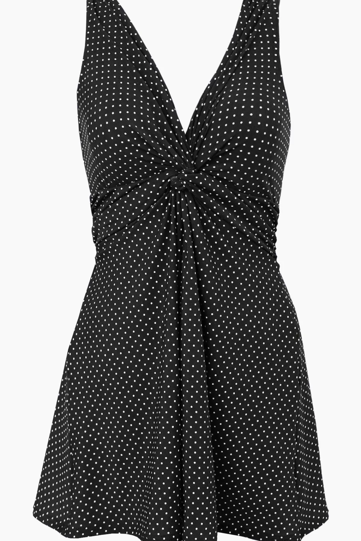 Miraclesuit Plus Size Pin Point Marais One Piece Swim Dress | Women Swim Dress